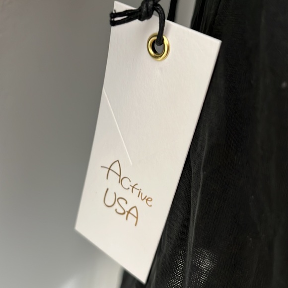 Super soft BRAND NEW w/ tags cold shoulder, ladies top Active USA lace up front - Picture 7 of 9